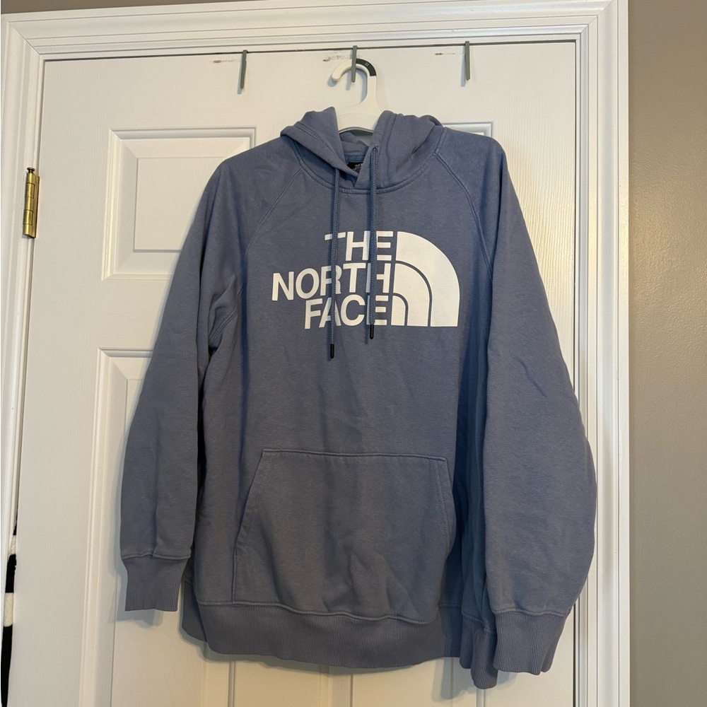 Periwinkle north face hoodie